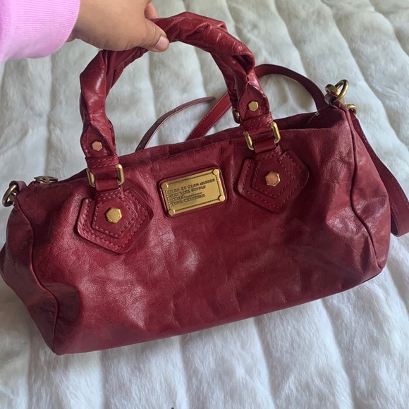 Marc Jacobs Red Leather Hand and Crossbody bag - Picture 2 of 13